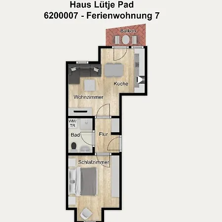 Haus Luetje Pad Ii 1 Langeoog